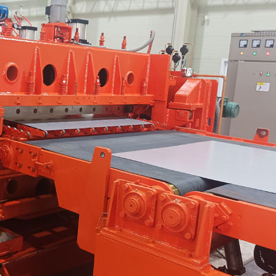 380V Spanning Cold Rolling Flying Shear Steel Coil Snijmachine voor 35T Coil Gewicht