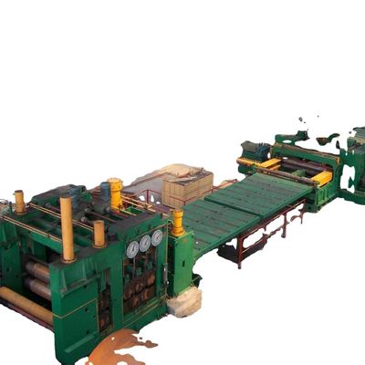 Video uitgaande inspectie geleverd staal spoel platte vlakke winding spoel machine