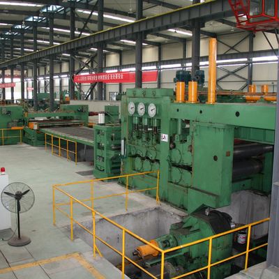 kwaliteit  Steel Coil Uncoiling Leveling Shearing Equipment for Shearable Plates 500-9000mm Long fabriek