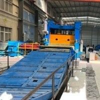 High Productivity Coil Straightening Machine met niveauloper en dwars snijfunctie