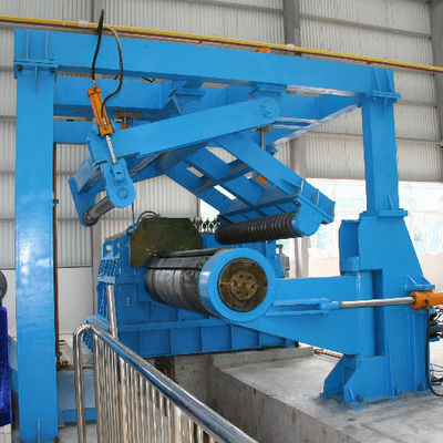 4000*2500*2500mm Straightener Feeder Uncoiler voor het platmaken en dwars snijden van staalplaten