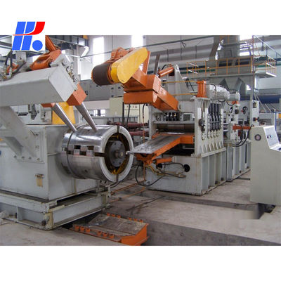 35 T Coil Weight Centering Slitting Machine voor de productie van fabrieken Slitting resultaten