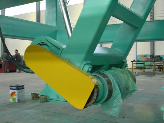Stalen spoel rechtmakingsmachine voeder voor video uitgaande inspectie en spoel gids