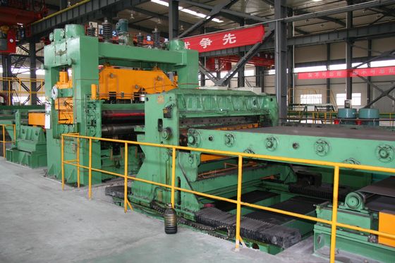 10-25 mm warmgewalste stalen spoel scheermachine voor nauwkeurig nivelleren en dwars snijden