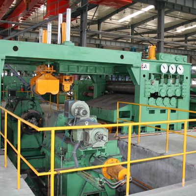 10-25 mm warmgewalste stalen spoel scheermachine voor nauwkeurig nivelleren en dwars snijden