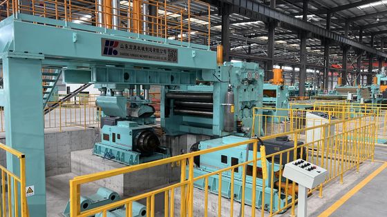 Productielijn voor het kruissnijden van stalen spoelen met een snelheid van 20-40 m/min