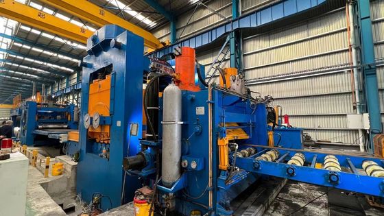 Machine voor het scheeren van stalen platen met kerncomponenten PLC en snij snelheid 0-20m/min