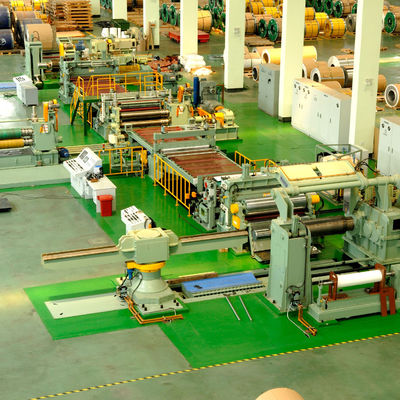 306 kW horizontale scheermachine voor het snijden van stalen spoelen