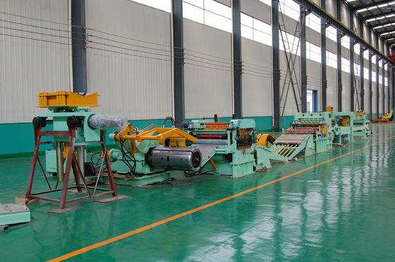 306 kW horizontale scheermachine voor het snijden van stalen spoelen
