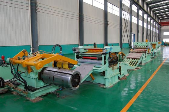306 kW horizontale scheermachine voor het snijden van stalen spoelen