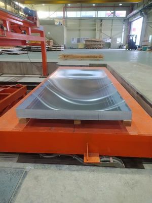 20-40 m/min Snij snelheid 1550 mm Koudwalsen Vliegscheer voor 0,25 mm-2,3 mm Metalen spoel snijden