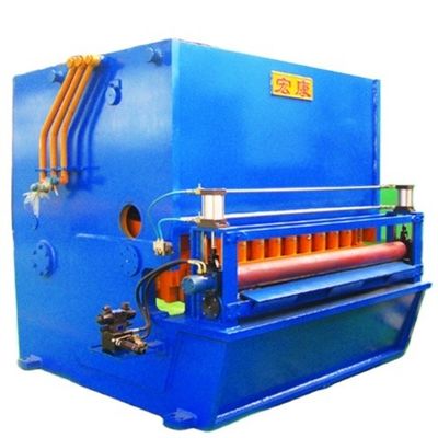 Stalen scheermachine met een vaste lengte, een dwars snijvermogen en een versnellingsbak