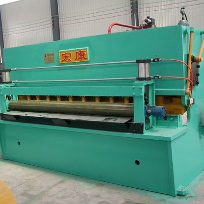 Stalen scheermachine met een vaste lengte, een dwars snijvermogen en een versnellingsbak