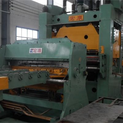 Video Uitgaande-inspectie geleverd staal spoel platte leveling Rewind Machine