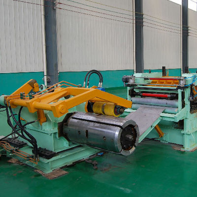 Video Uitgaande-inspectie geleverd staal spoel platte leveling Rewind Machine