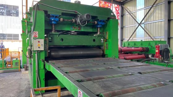 Voorzien van video-inspectie Staal spoel platte en terugspoelende machine voor plaat