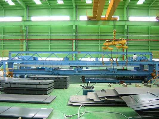 Scherplaatlengte 300-2000 mm koudgewalst staal gesneden tot lengtelijn voor productie