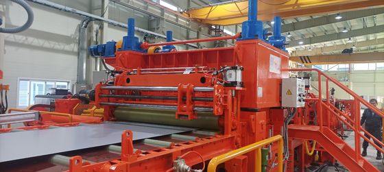 High Speed Flying Shear Cut to Length Machine Ideaal voor 0,25-2,3 mm materiaaldikte