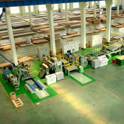 Productielijn voor energie-mijnbouw metalen spoel met een snijvermogen van 0,3-2,5x800