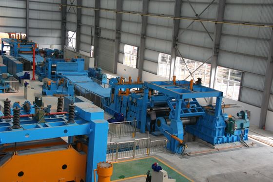 Concurrerende stalen spoel snijlijn voor 28000mm*14500mm*1100mm Grootte en 0-20 strepen