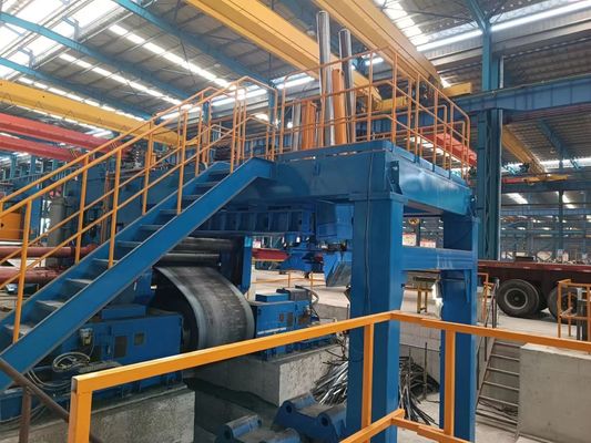 Lange levensduur dikke stalen scheermachine voor het platmaken van industriële metaalplaten