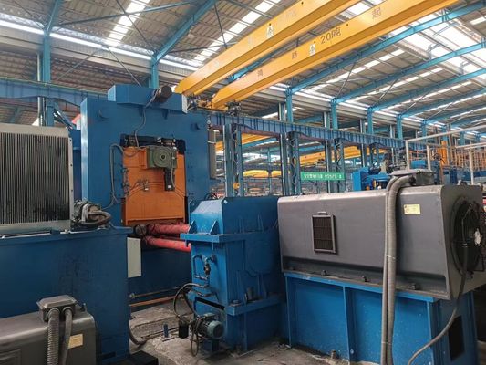 Lange levensduur dikke stalen scheermachine voor het platmaken van industriële metaalplaten
