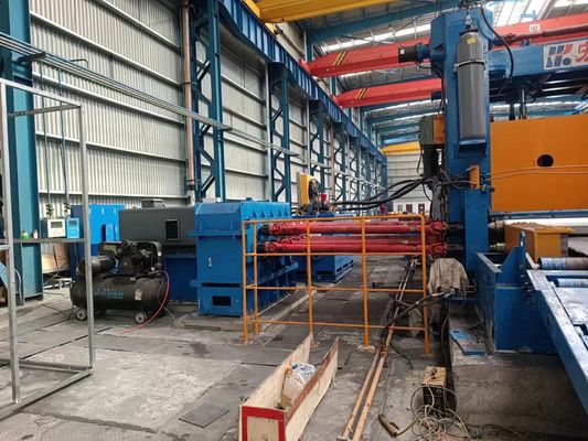 Lange levensduur dikke stalen scheermachine voor het platmaken van industriële metaalplaten