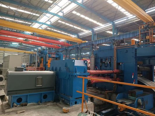 Lange levensduur dikke stalen scheermachine voor het platmaken van industriële metaalplaten