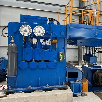 35T Spiraalgewicht Automatische stalen spoel snijlijn Onrolling leveling scheermachine
