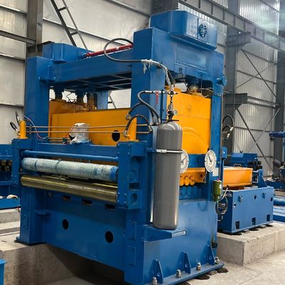 35T Spiraalgewicht Automatische stalen spoel snijlijn Onrolling leveling scheermachine