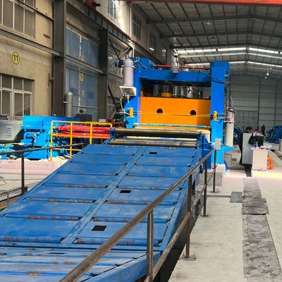 35T Spiraalgewicht Automatische stalen spoel snijlijn Onrolling leveling scheermachine