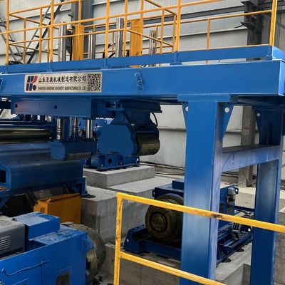 35T Spiraalgewicht Automatische stalen spoel snijlijn Onrolling leveling scheermachine