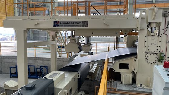 Hoogprecisie-nivellering dikke spoel gesneden tot lengte mandrel-uncoiler voor 8-16 mm materiaal