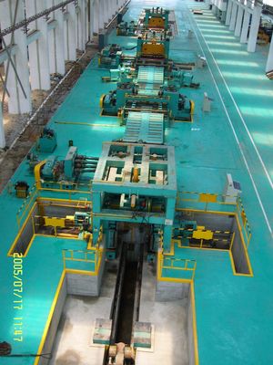 High Productivity Leveler Steel Coil Cutting Machine voor het ontwikkelen en snijden van platen