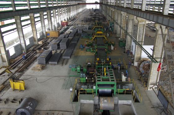 8-25mm Stalen spoel snijmachine Spoel snijlijn Spoel reinigingsmachine Leveler Stalen plaatmachine