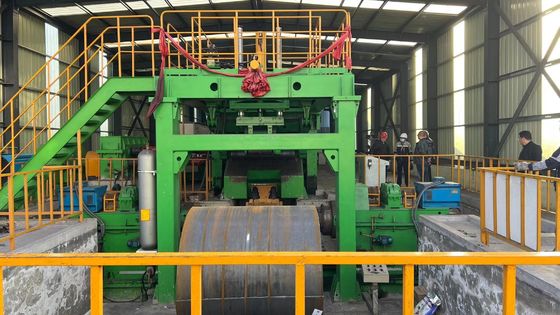75kw nominale vermogen stalen plaat schroot spoel snijmachine voor 2000-12000mm snijbreedte