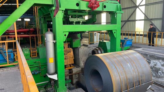 75kw nominale vermogen stalen plaat schroot spoel snijmachine voor 2000-12000mm snijbreedte