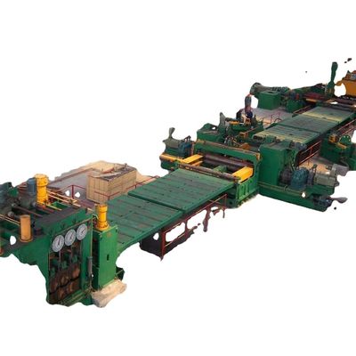 Hoogproductieve platmachine voor het rechtzetten en dwars snijden van staalplaten