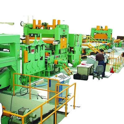 Stalen molen dikke spoel ontrolmachine met automatische snij- en lengtebeheertechnologie