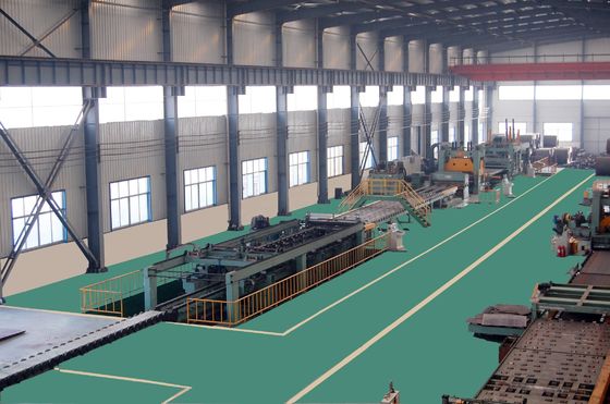 25 mm staalplaat leveler machine spoel snijlijn rechtlijnen snij snelheid 15-30m/min