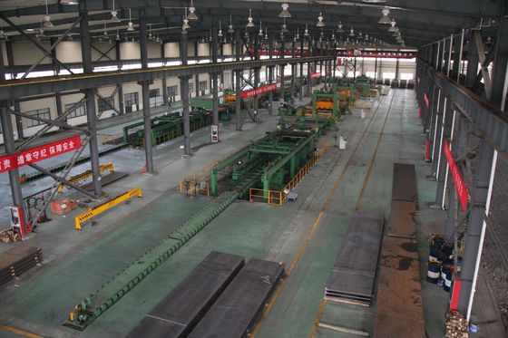 Mobiele scheermontagelijn voor het scheeren van metalen spoelen Scheerplaatlengte 2000-20000mm