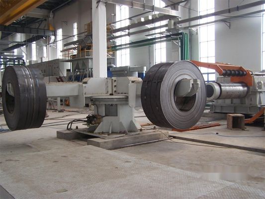2000 20000 mm Snijbreedte Stalen spoel snijmachine met snij en spanning 380V