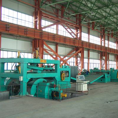Productielijn voor mobiele scheermachines voor staalfabrieken met een rolopening, evenwicht en snijfuncties
