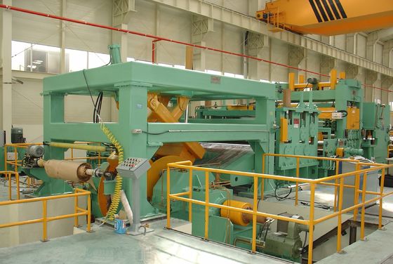 Productielijn voor mobiele scheermachines voor staalfabrieken met een rolopening, evenwicht en snijfuncties