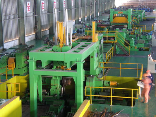 PLC-gecontroleerde automatische stalen spoel snijlijn met een straightener feeder uncoiler